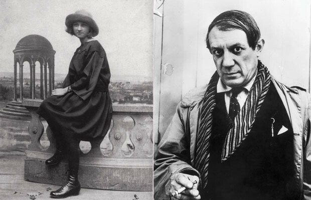 Picasso conoce a su modelo y amante Marie-Thérèse Walter.