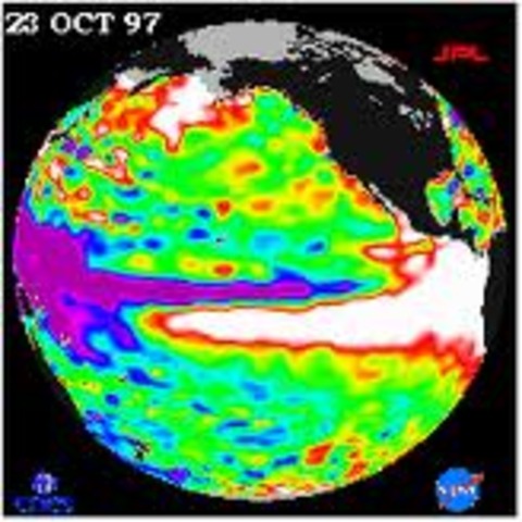 Las costas del pacifico se ven afectadas por el fenomeno del niño.
