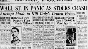 The Stock Market Crash