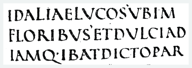 Capitalis Quadrata: Vergil's Aeneid