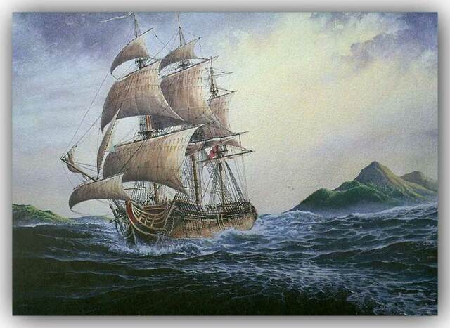 First Europeans At Adventure Bay