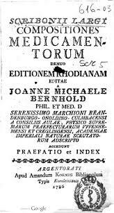 De Compositiones medicamentorum