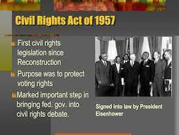 Civil Rights Act of 1957