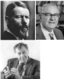 Max Weber, Herbert A. Simon y Amitai Etzioni