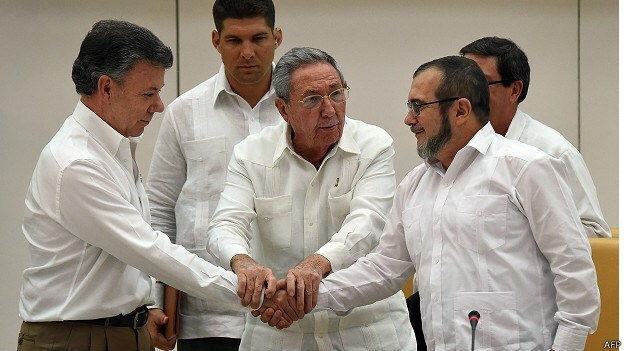 Firma de los Acuerdos de Paz con las FARC