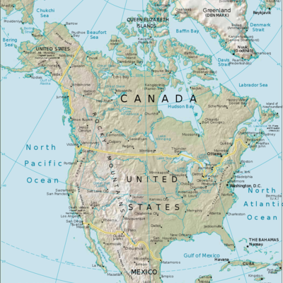 Timeline: Nordamerika 1945-2021