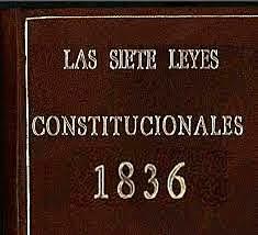 Constitucion de 1836