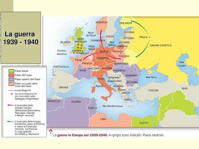 LA GUERRA NEL 1939-1940