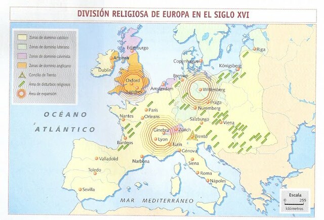 Divisio religiosa de europa
