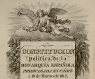 Constitución política de la monarquía española