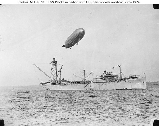 Airship Shenandoah Makes It's Maiden Flight.