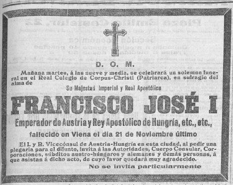 Muere el último emperador austrohúngaro