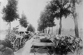 Batalla de fronteras entre franco-belga y franco-alemana