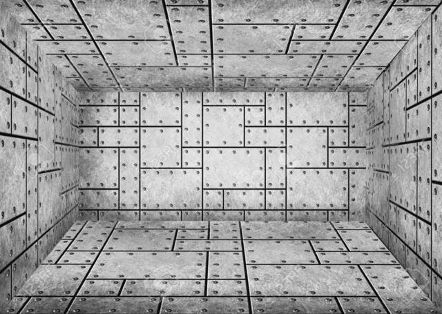 Paredes metálicas de hierro