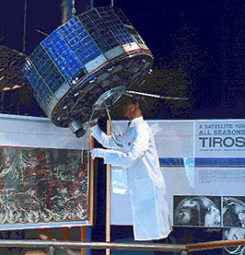 First Imaging weather satellite