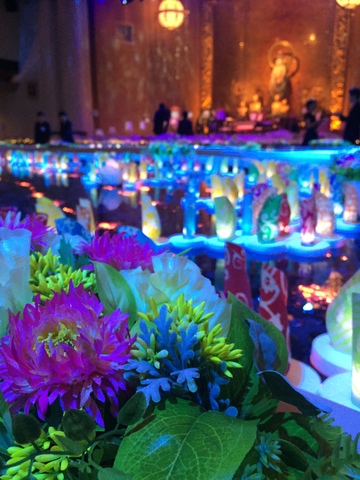 Honoring the contstruction of the first Shinnyo-en Temple