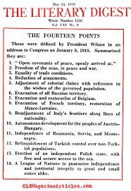 Woodrow Wilson’s Fourteen Points