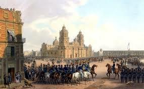 Norteamericanos entran a la ciudad de México