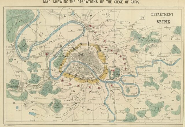 Siege of Paris begins