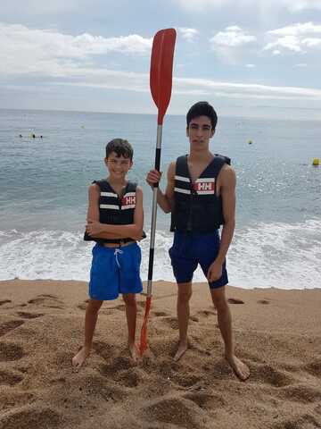 Primera vegada amb kaiak