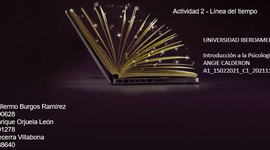 Timeline: Actividad 2 - Línea del tiempo Parte 1
