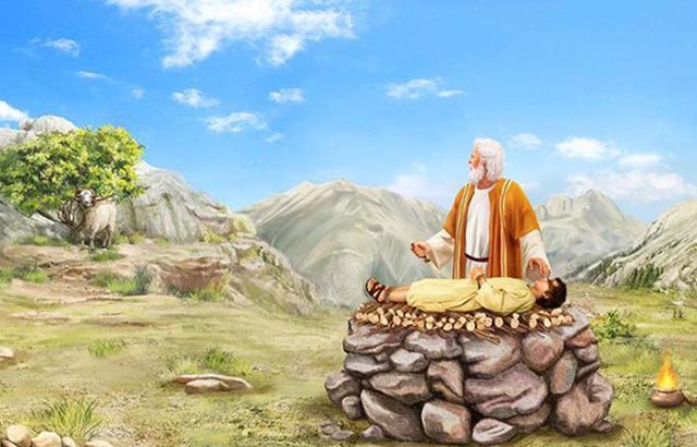 Abraham, Agar, Ismael, Sara e Isaac