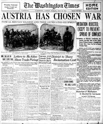 Declaración de Guerra AH - Serbia