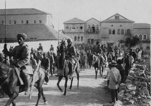 Los británicos entran en Jerusalén