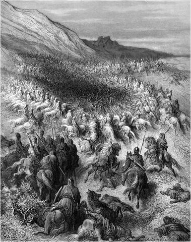 Batalla de los Cuernos de Hattin.
