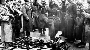 Victoria de los Aliados y armisticio de la Primera Guerra Mundial.