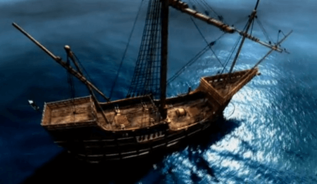 Columbus Begins Sailing