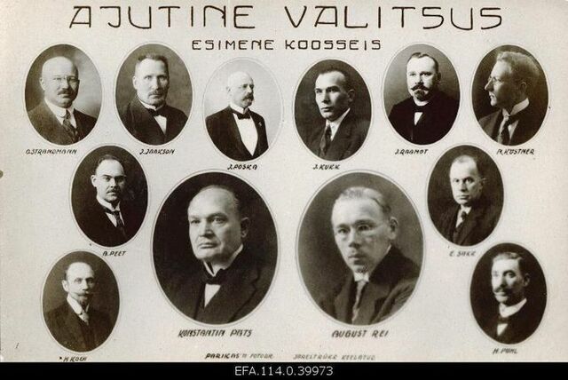 Ajutise valitsuse koosolek