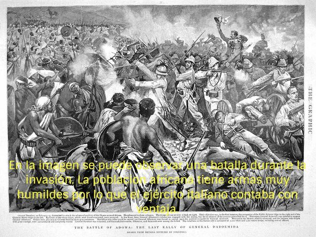 Invasión italiana de Abisinia