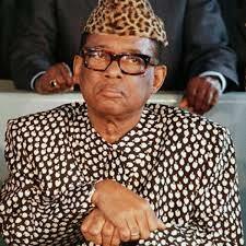 joseph Mobutu gained power and rules as a corrupt dictator for 32 yers