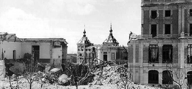 L'evacuació de la població civil de Madrid