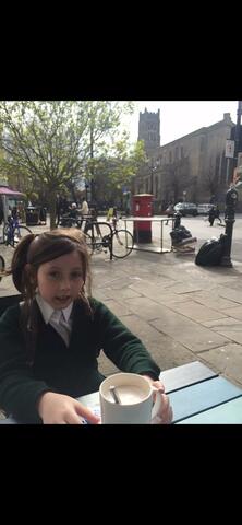 I went to London with my mom during 5 months and started a new school