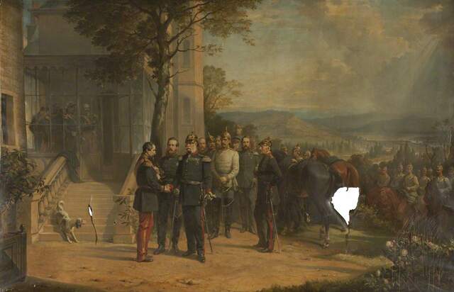 Napoleon III surrenders at Sedan
