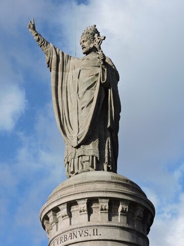 Pope Urban II Preaches about the Crusades