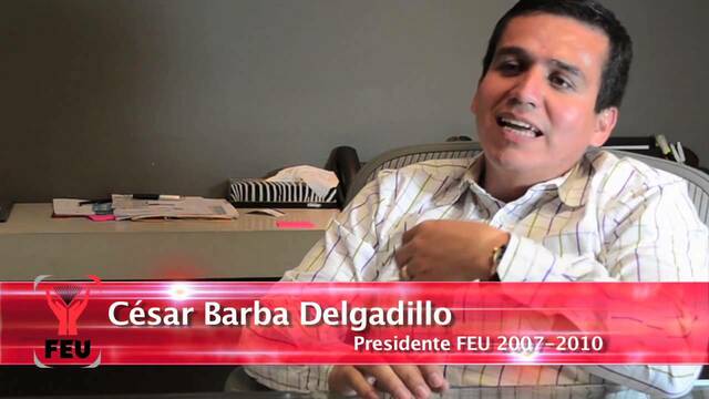 Acusación del vicepresidente feudista Cesar Iñiguez González