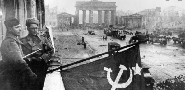 Las tropas soviéticas llegan a Berlín