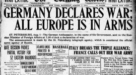 Timeline: Primera Guerra Mundial  – Valeria Barreda