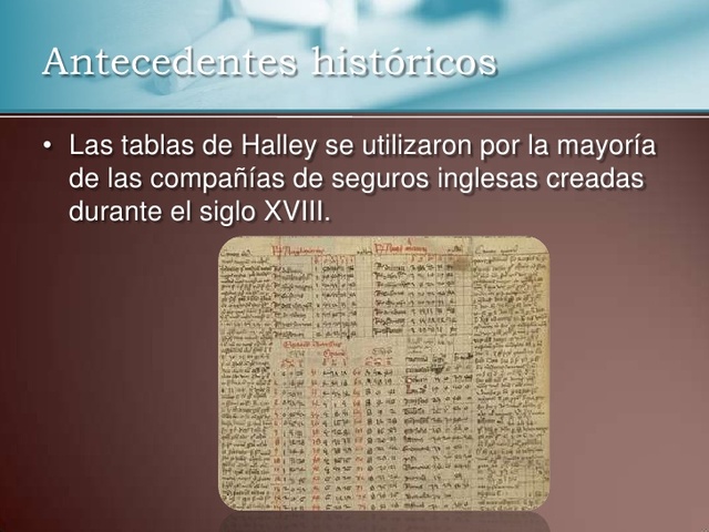 Construcción de la tabla de vida