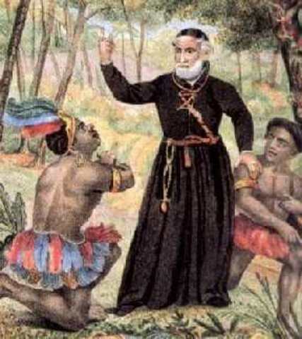 Llegan los Franciscanos a la Nueva España
