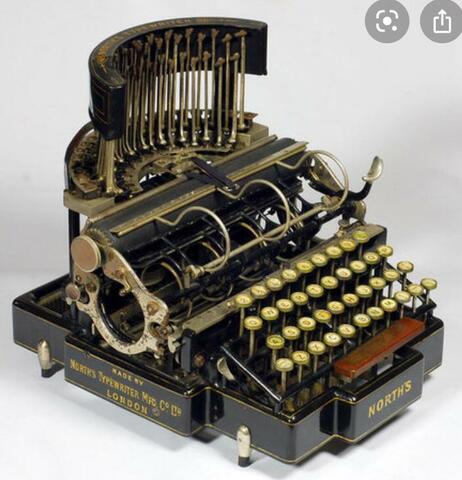 maquina de escribir 1714