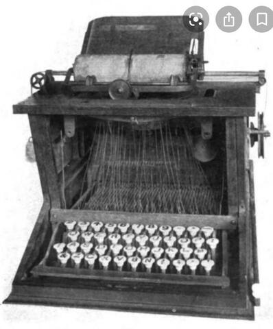 maquina de escribir (aceptada) 1867