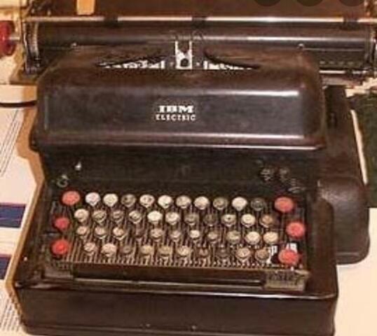 maquina de escribir magnetica 1964