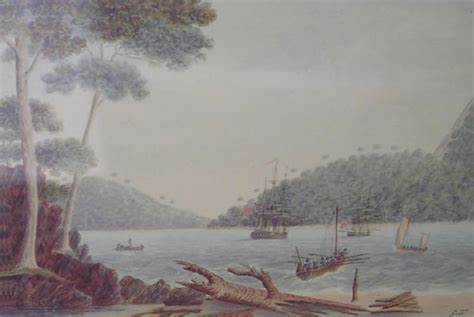 The first Europeans to arrive at Adventure Bay