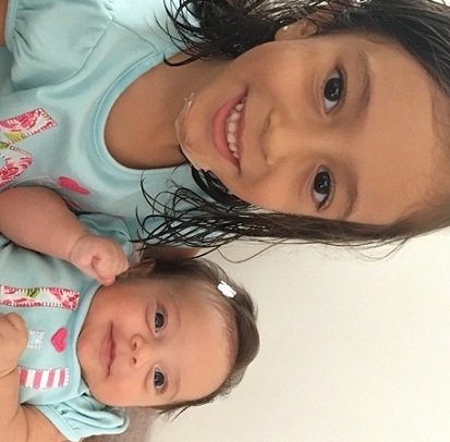 Nascimento da minha irmã Clara