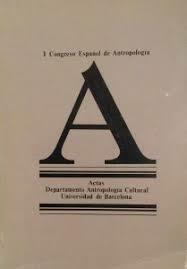 congreso de antropología en Barcelona
