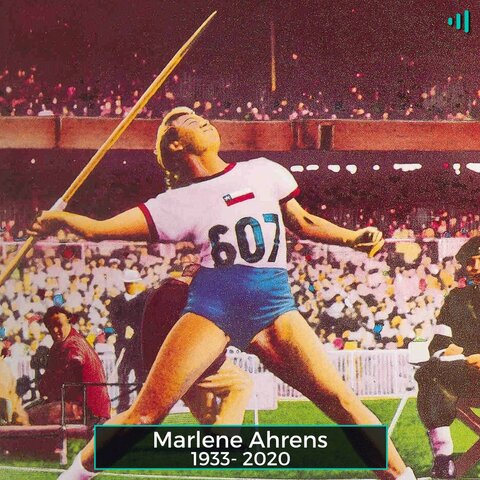 La chilena Marlene Ahrens gana plata en jabalina